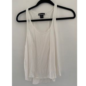 All Access White Tank Top